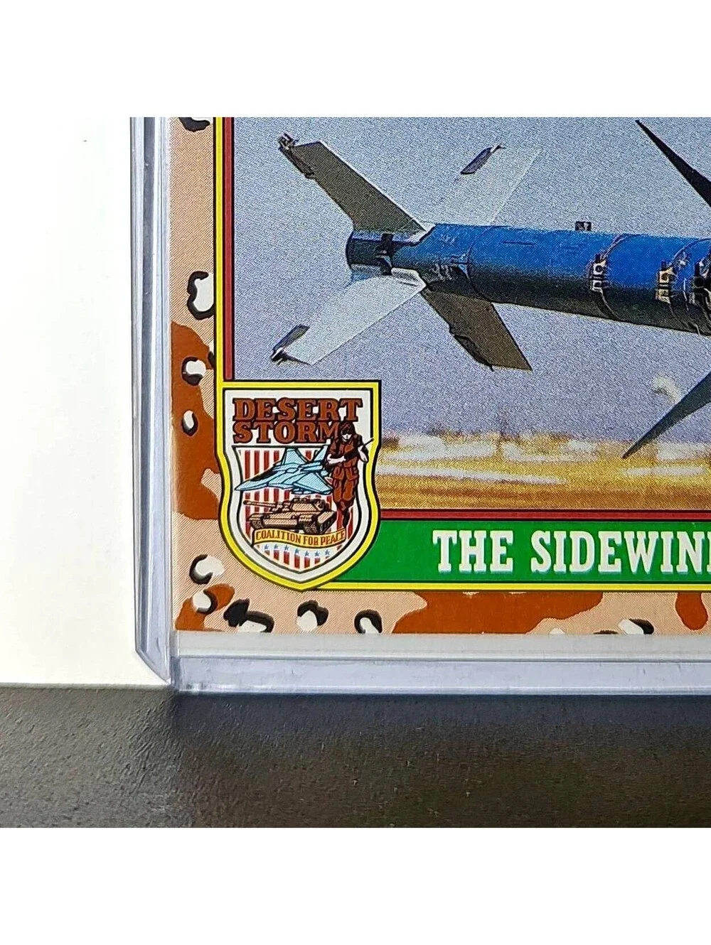 The Sidewinder Missile 1991 Topps Desert Storm #49 Card - Picture 5 of 10